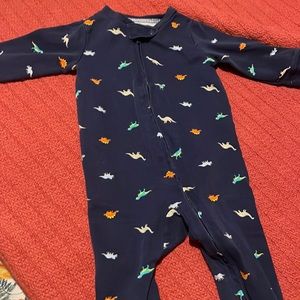 6 month carters Dino footie